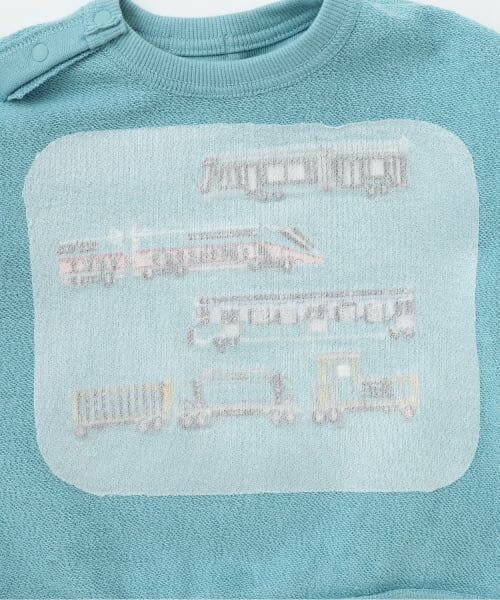 KP / ケーピー スウェット | 電車アップリケ トレーナー | 詳細4