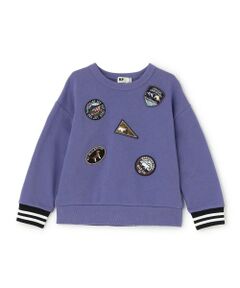 KP / ケーピー スウェット | ワッペン 裏毛トレーナー 【吸湿発熱】