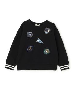 KP / ケーピー スウェット | ワッペン 裏毛トレーナー 【吸湿発熱】