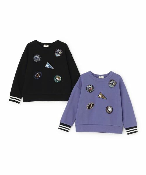 KP / ケーピー スウェット | ワッペン 裏毛トレーナー 【吸湿発熱】 | 詳細6