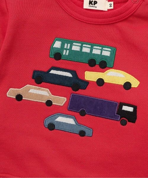 KP / ケーピー スウェット | 車アップリケ 裏起毛トレーナー 【吸湿発熱】 | 詳細3