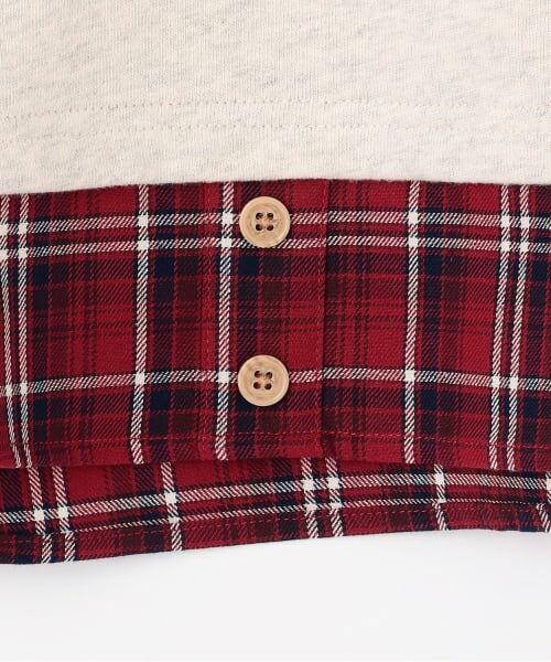 KP / ケーピー スウェット | 先染チェック×裏毛 ポケットトレーナー | 詳細5