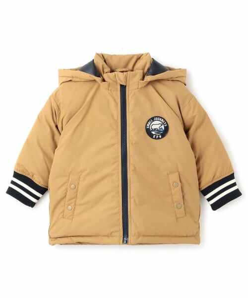 KP / ケーピー ブルゾン | レアテック中綿ジャケット (袖口ラインリブ)（カラシ）