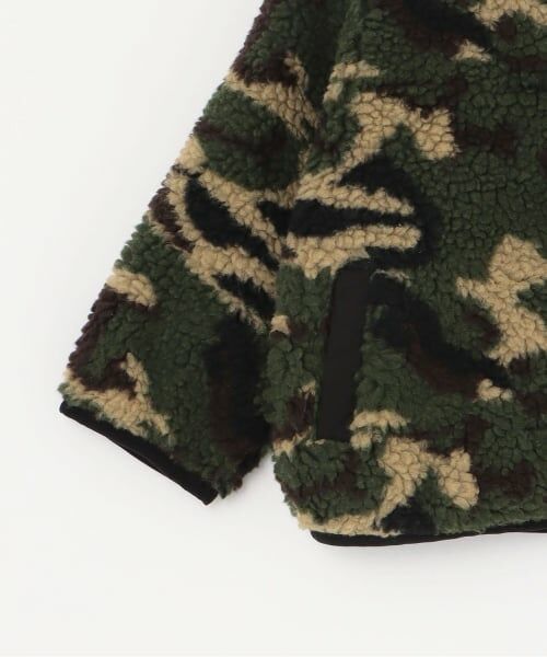 KP / ケーピー ブルゾン | 迷彩プリント ボア ジャケット | 詳細5