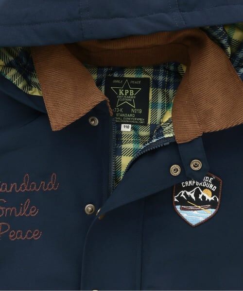 KP / ケーピー ブルゾン | ポリエステルタッサー ワークジャケット | 詳細4