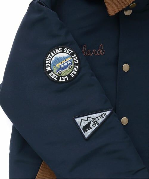 KP / ケーピー ブルゾン | ポリエステルタッサー ワークジャケット | 詳細5