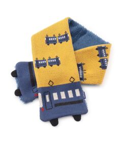 KP / ケーピー マフラー・ショール・スヌード・ストール | 電車柄 マフラー