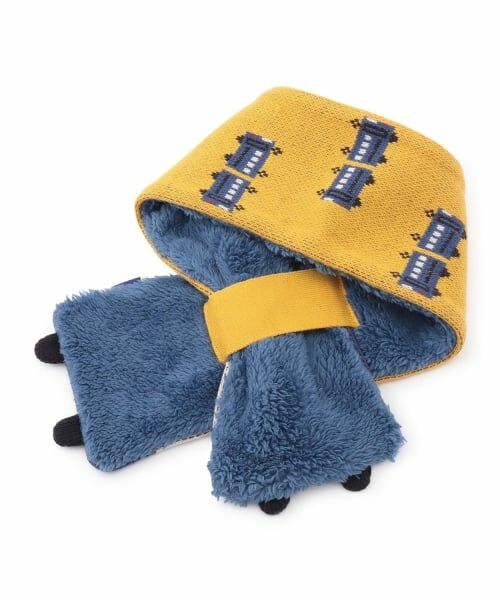 KP / ケーピー マフラー・ショール・スヌード・ストール | 電車柄 マフラー | 詳細1