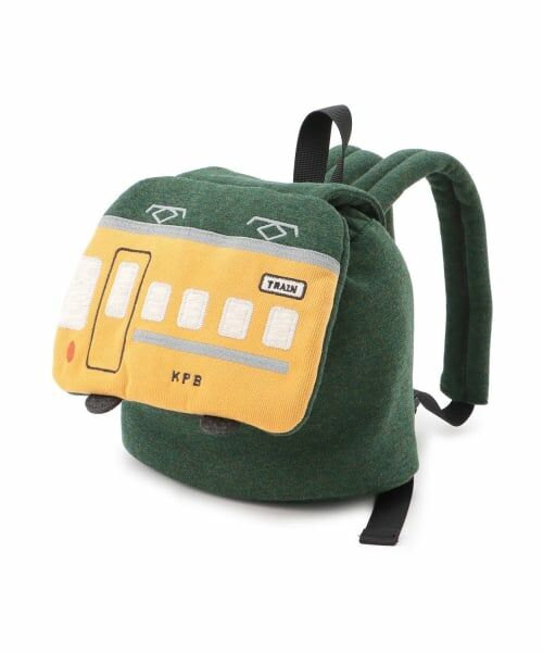 KP / ケーピー ベビー・キッズグッズ | 電車 ベビーリュック（グリーン）