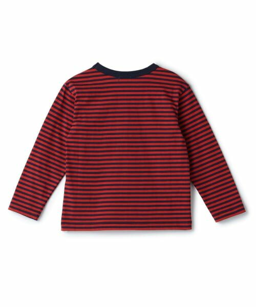 KP / ケーピー Tシャツ | 車ボーダー長袖Tシャツ | 詳細1