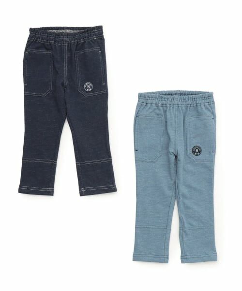 KP / ケーピー その他パンツ | デニム風ニットツイル パンツ | 詳細10