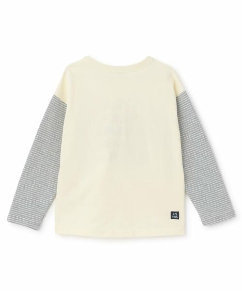 KP / ケーピー Tシャツ | ロゴクロス刺しゅう 長袖Tシャツ | 詳細1