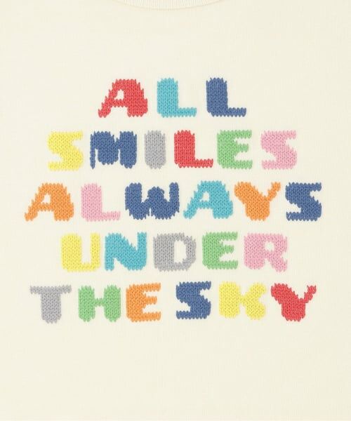 KP / ケーピー Tシャツ | ロゴクロス刺しゅう 長袖Tシャツ | 詳細3