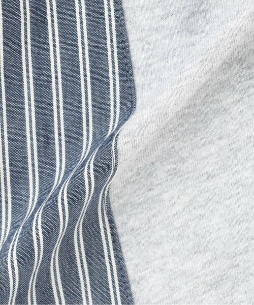 KP / ケーピー Tシャツ | ストライプづかい長袖Tシャツ | 詳細5