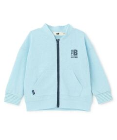 KP / ケーピー カーディガン・ボレロ | 天竺ジップアップカーディガン