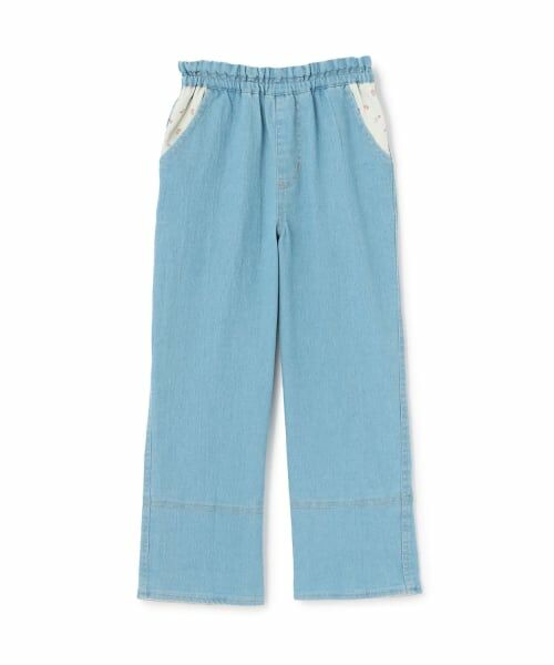 KP / ケーピー その他パンツ | ストレッチデニム ロングパンツ(ブルー)
