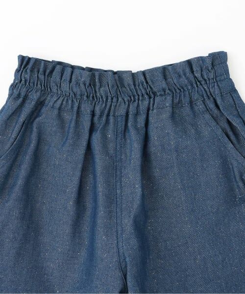 KP / ケーピー ショート・ハーフ・半端丈パンツ | ラメデニム ショートパンツ | 詳細2