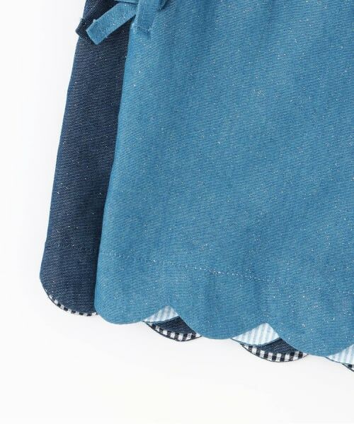 KP / ケーピー ショート・ハーフ・半端丈パンツ | ラメデニム ショートパンツ | 詳細5