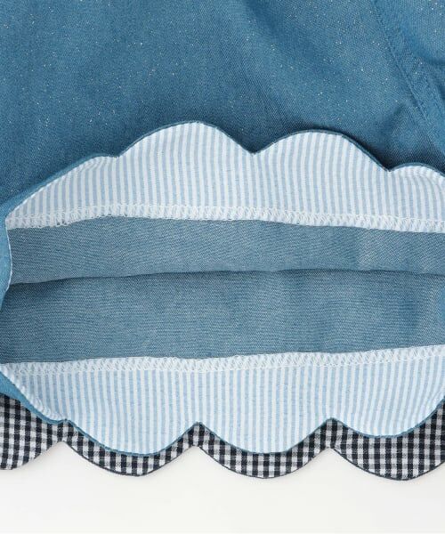 KP / ケーピー ショート・ハーフ・半端丈パンツ | ラメデニム ショートパンツ | 詳細6