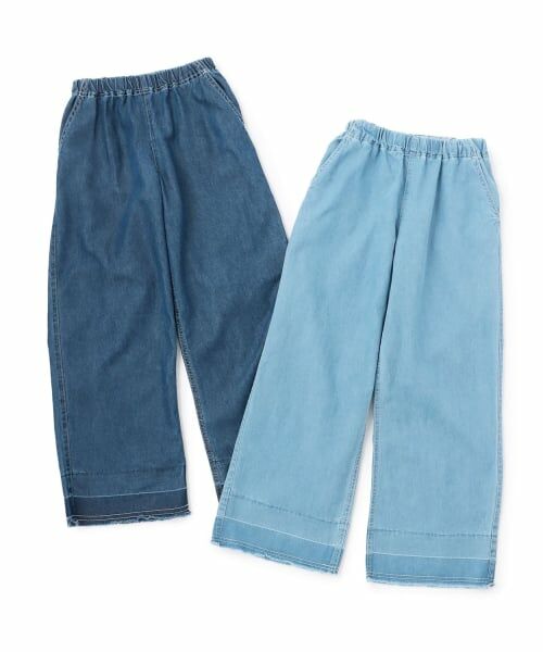 KP / ケーピー その他パンツ | 【Trois Lapins】 テンセルデニム パンツ | 詳細8