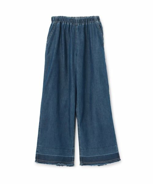 KP / ケーピー その他パンツ | 【Trois Lapins】 テンセルデニム パンツ(ブルー)