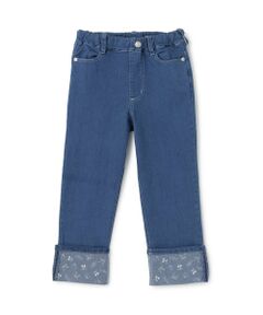 KP / ケーピー その他パンツ | 【Trois Lapins】 ストレッチデニム ロールアップパンツ