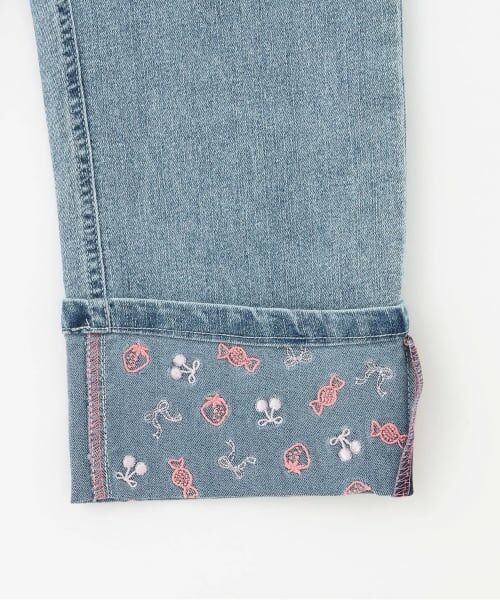 KP / ケーピー その他パンツ | 【Trois Lapins】 ストレッチデニム ロールアップパンツ | 詳細5