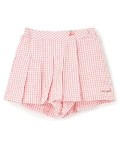 KP / ケーピー ショート・ハーフ・半端丈パンツ | 先染チェック スカパン