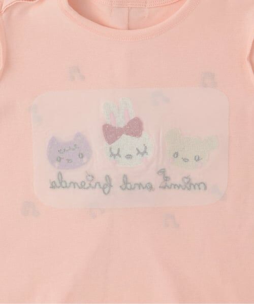 KP / ケーピー Tシャツ | mimiちゃんとフレンズ 7分袖Tシャツ 【POMプロテクト加工】 | 詳細6