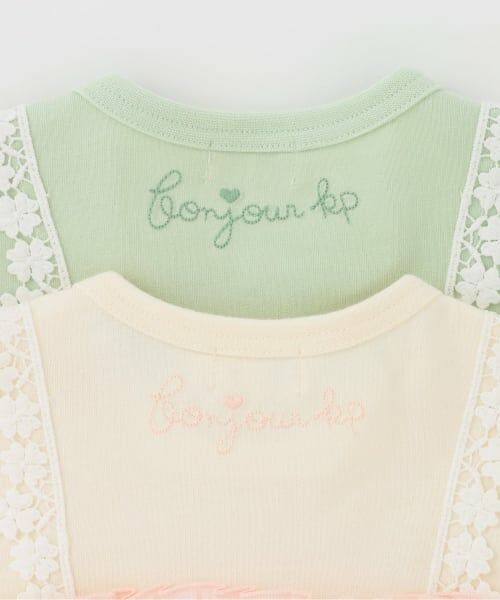 KP / ケーピー その他トップス | レース切り替え レイヤード風チュニック | 詳細6