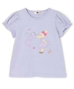 KP / ケーピー Tシャツ | mimiちゃん アップリケ Tシャツ