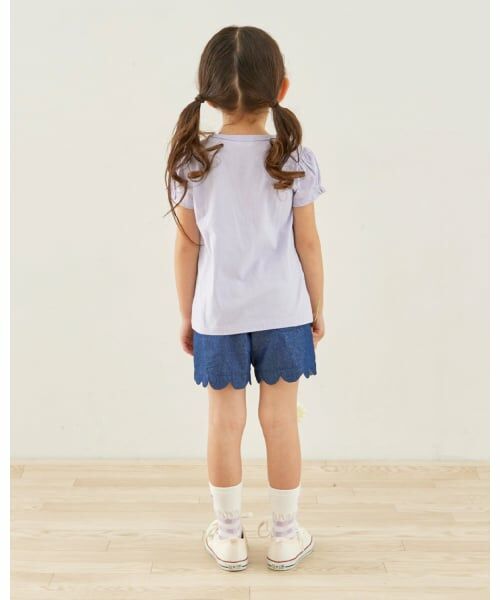 KP / ケーピー Tシャツ | mimiちゃん アップリケ Tシャツ | 詳細17