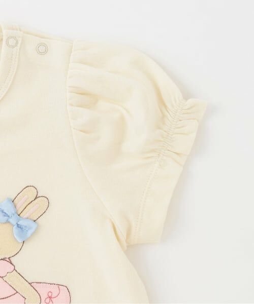 KP / ケーピー Tシャツ | mimiちゃん アップリケ Tシャツ | 詳細3