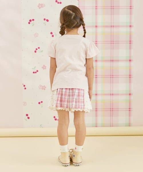 KP / ケーピー Tシャツ | mimiちゃんアップリケ 半袖Tシャツ | 詳細11