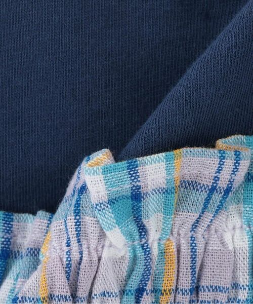 KP / ケーピー その他トップス | 先染チェック レイヤード風半袖チュニック | 詳細6