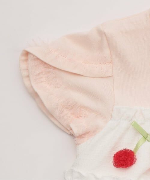 KP / ケーピー その他トップス | チェリーモチーフ ストライプ 半袖チュニック | 詳細4