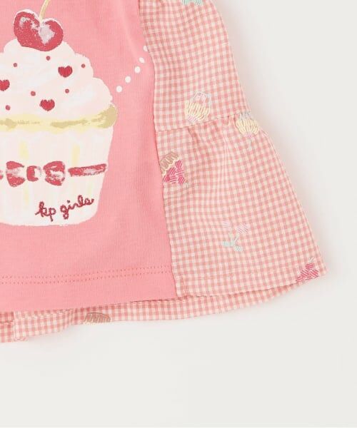 KP / ケーピー Tシャツ | 【防虫加工】天竺×先染チェック 半袖Tシャツ | 詳細4