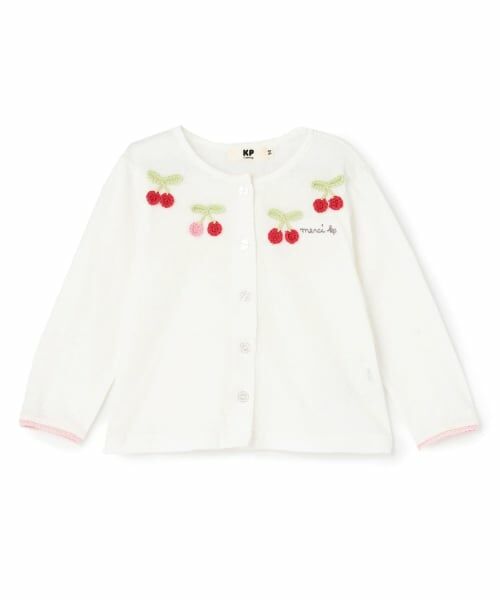 KP / ケーピー カーディガン・ボレロ | JQ天竺 カーディガン【接触冷感】（オフ ホワイト）