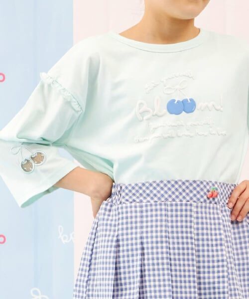 KP / ケーピー Tシャツ | 【Trois Lapins】 7分袖Ｔシャツ | 詳細10