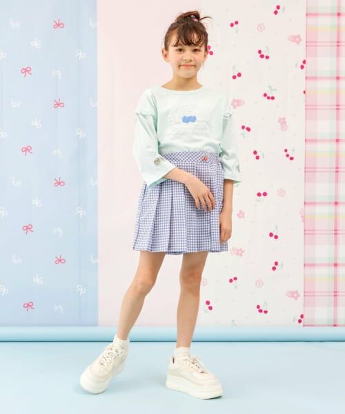 KP / ケーピー Tシャツ | 【Trois Lapins】 7分袖Ｔシャツ | 詳細12