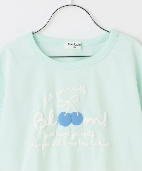KP / ケーピー Tシャツ | 【Trois Lapins】 7分袖Ｔシャツ | 詳細2
