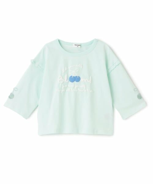 KP / ケーピー Tシャツ | 【Trois Lapins】 7分袖Ｔシャツ（ミント）