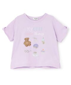 KP / ケーピー Tシャツ | 【Trois Lapins】 くまグラフィック Tシャツ