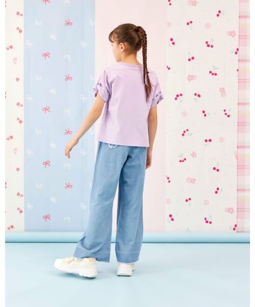 KP / ケーピー Tシャツ | 【Trois Lapins】 くまグラフィック Tシャツ | 詳細14