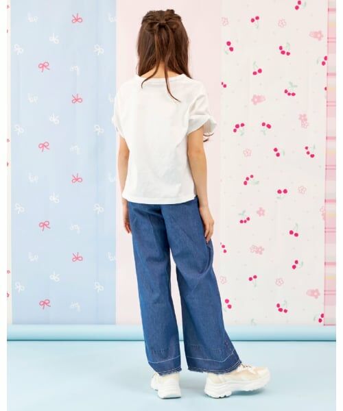 KP / ケーピー Tシャツ | 【Trois Lapins】 くまグラフィック Tシャツ | 詳細16