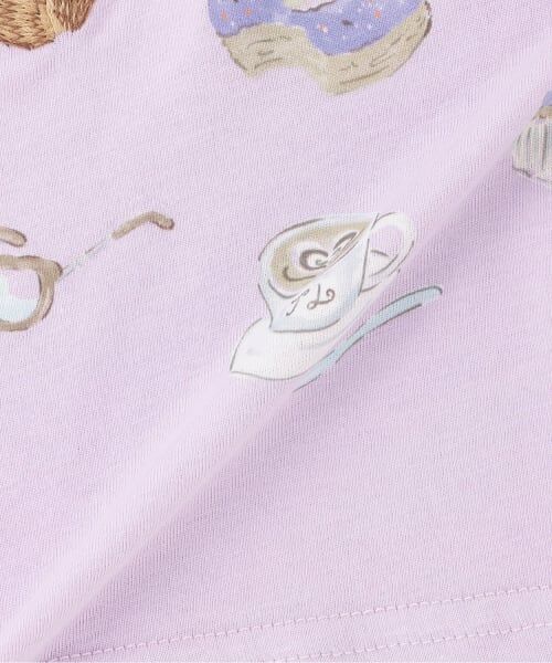KP / ケーピー Tシャツ | 【Trois Lapins】 くまグラフィック Tシャツ | 詳細7