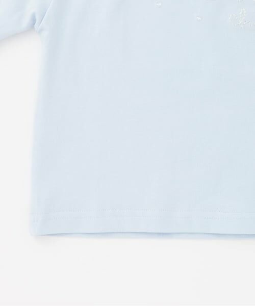 KP / ケーピー Tシャツ | 【Trois Lapins】 フェイクレイヤード 5分袖Tシャツ | 詳細4