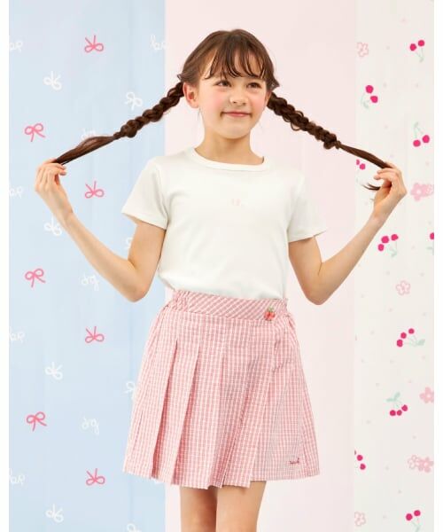 KP / ケーピー シャツ・ブラウス | 【Trois Lapins】 サッカーストライプシャツ×インナー セット | 詳細19