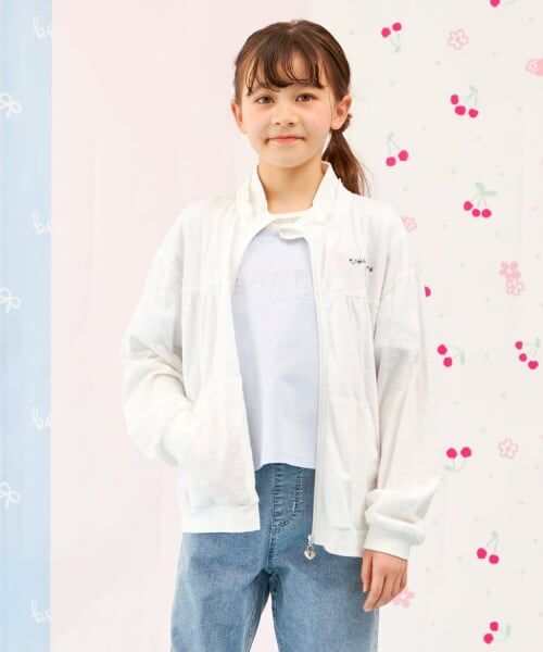 KP / ケーピー カーディガン・ボレロ | 【Trois Lapins】 ジップアップ カーディガン 【接触冷感】 | 詳細11