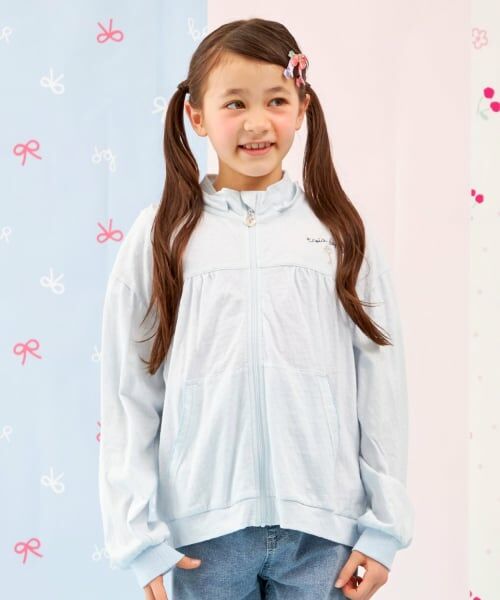 KP / ケーピー カーディガン・ボレロ | 【Trois Lapins】 ジップアップ カーディガン 【接触冷感】 | 詳細14